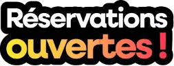 Réservations ouvertes